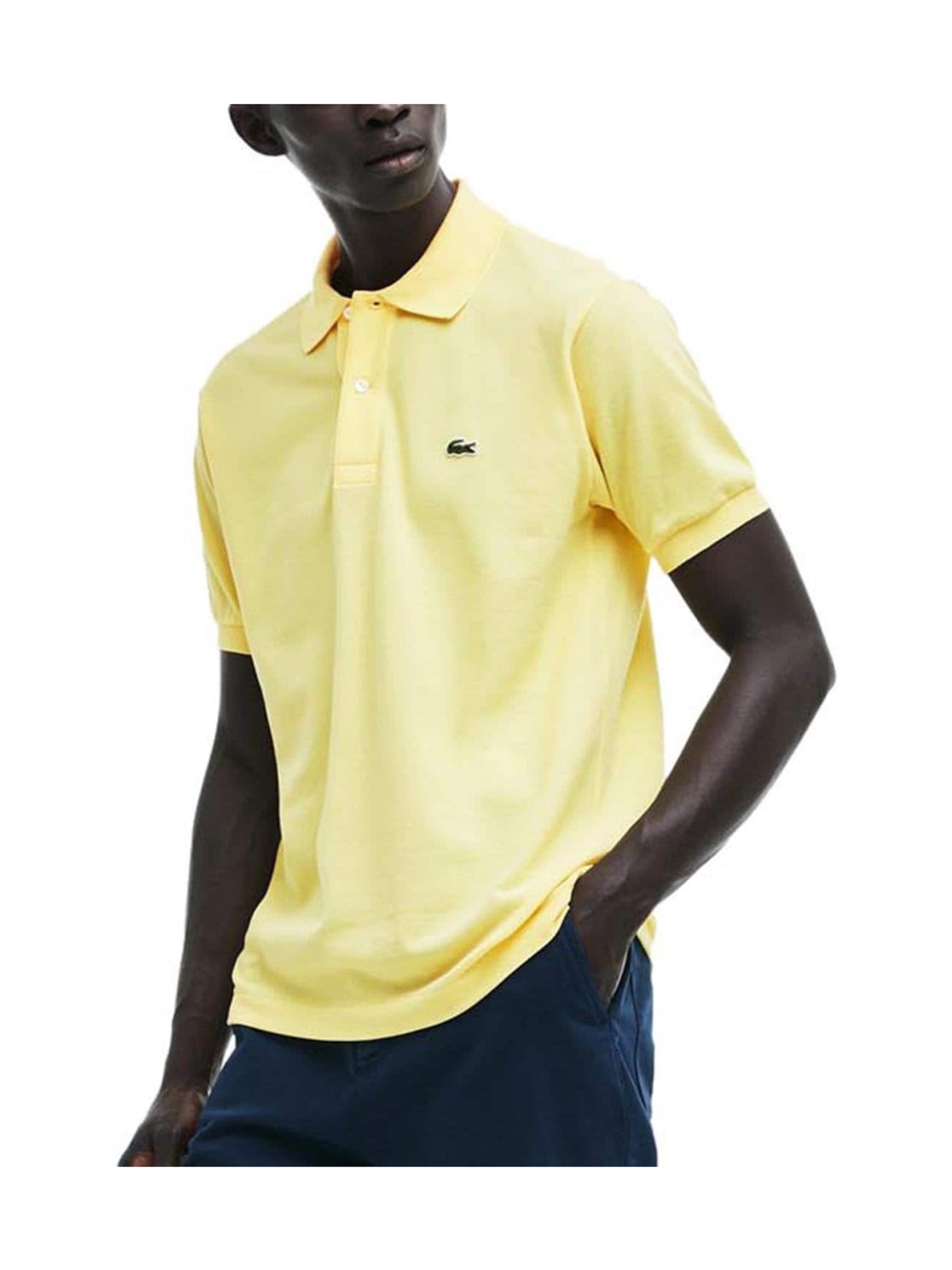 Lacoste Yellow L.12.12 Classic Fit Polo T-Shirt