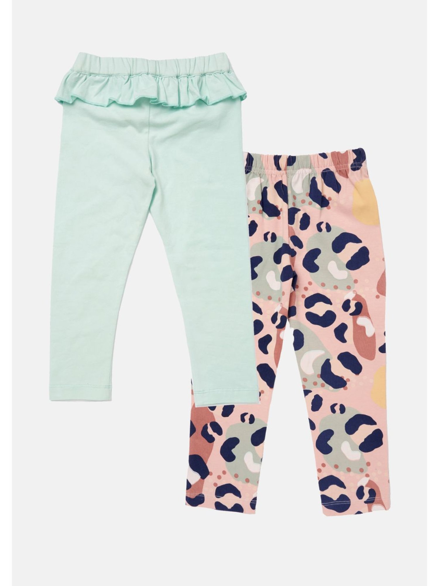 Nino Bambino Kids Multicolor Printed Leggings