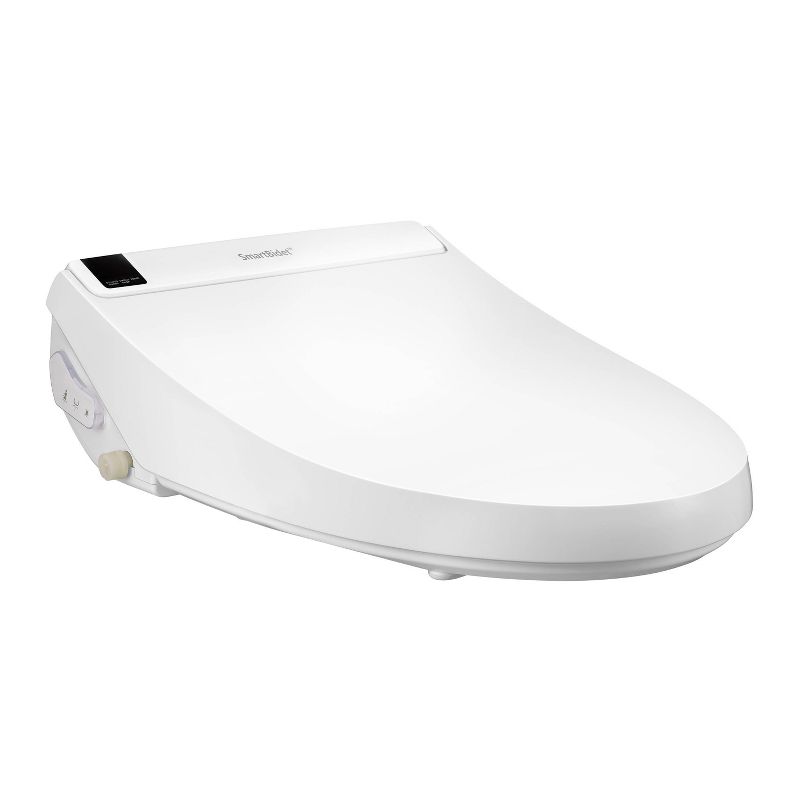 SB-3000 Electric Bidet Toilet Seat with Unlimited Heated Water and LED Night Light for Elongated Toilets White - SmartBidet