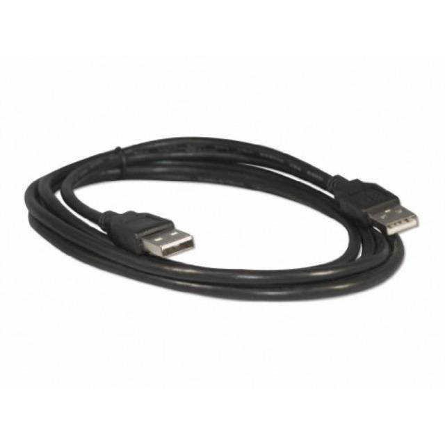 Your Cable Store 6 Foot Black USB 2.0 High Speed Male A To Male A Cable