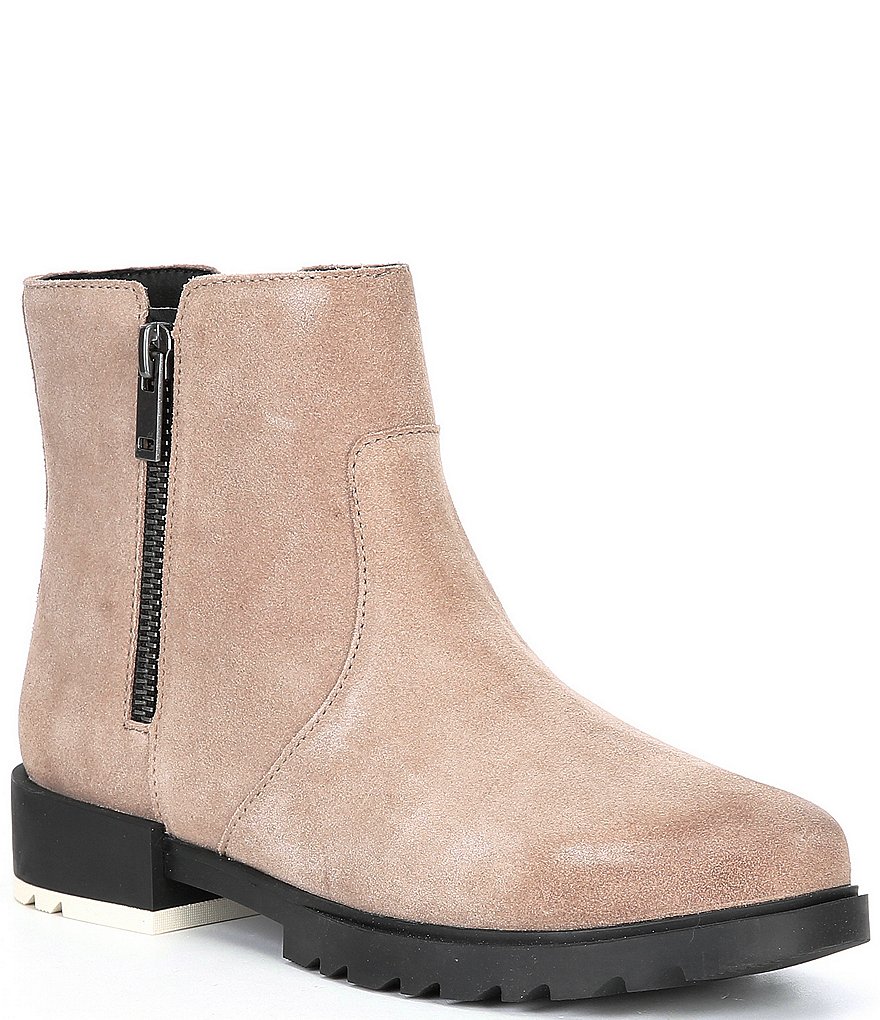 Sorel Emelie II Zip Waterproof Suede Booties