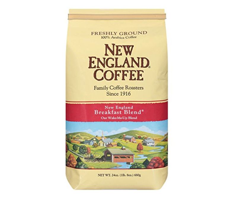 New England Coffee Breakfast Blend Medium Roast Ground Coffee - 24oz