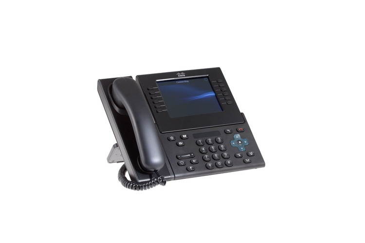 Cisco 9971 Five Line Color Display Unified Phone, CP-9971-C-K9, Lifetime Wty