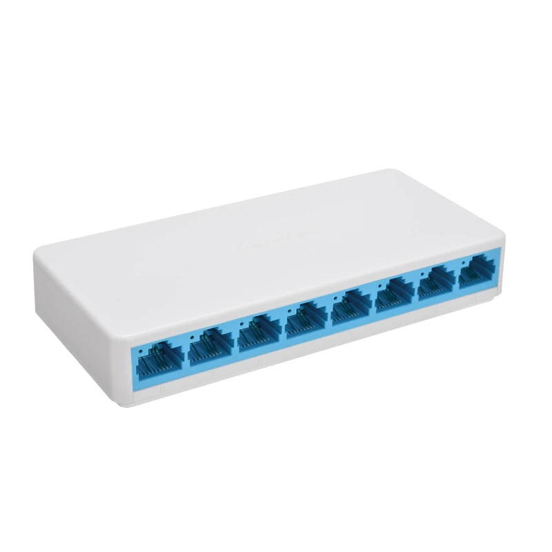 8 Ports High Speed 10/100Mbps Network Switch RJ45 100Mbps Fast Ethernet Network Switcher LAN Hub Splitter Connector for Desktop