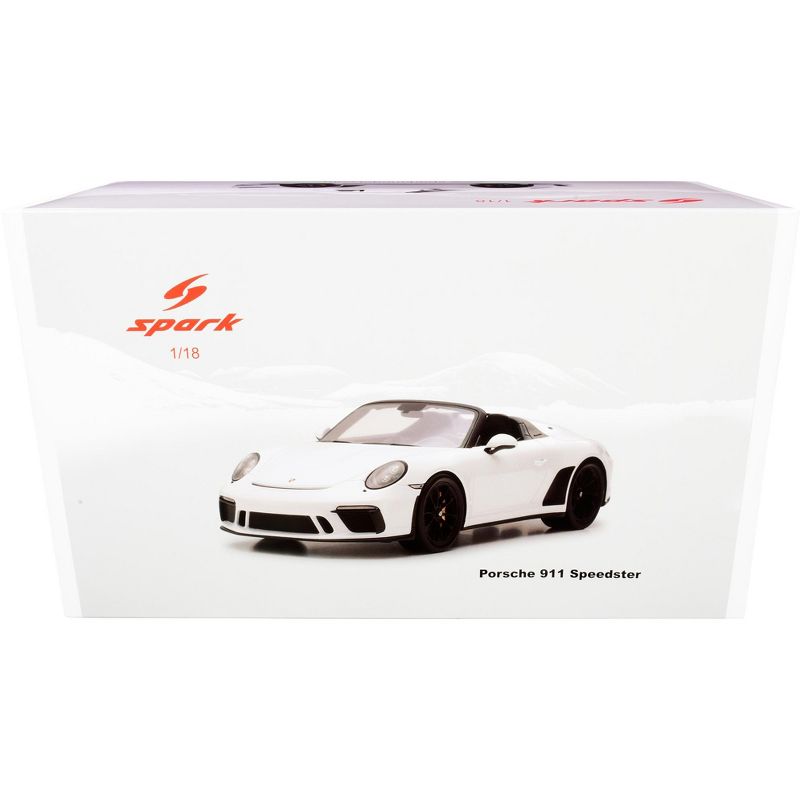 2019 Porsche 911 Speedster White 1/18 Model Car by Spark