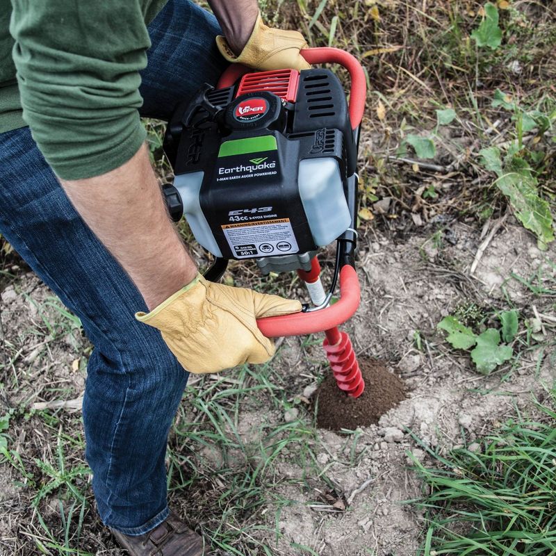 Earthquake EA2F 2" Earth Auger Fishtail Point Replaceable Post Hole Digger Bit