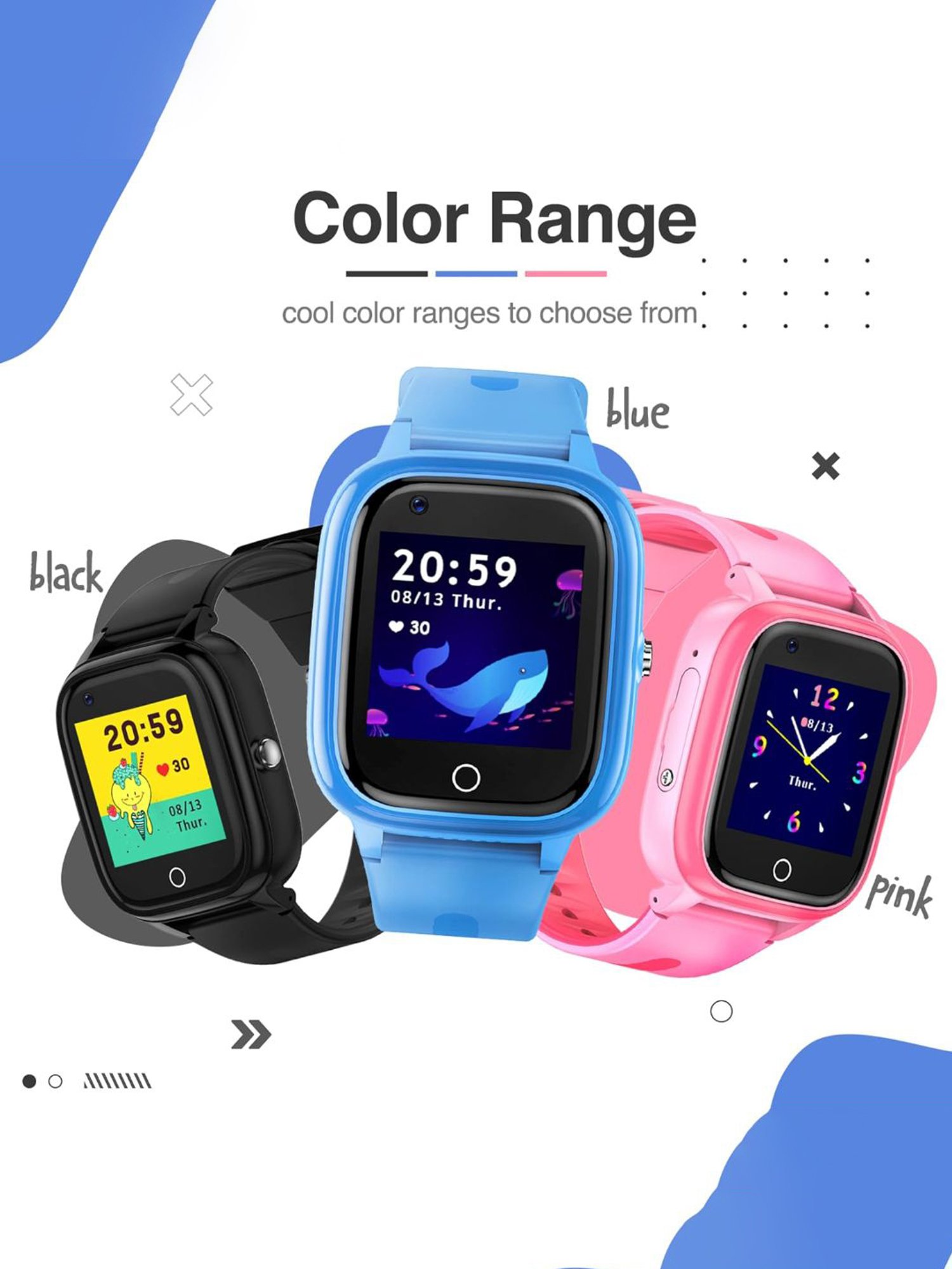 I Kall W1 Smartwatch (Black)