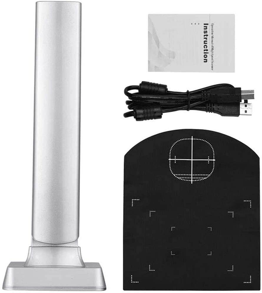 BK32 15 million pixels Document Camera High Definition Portable Scanner High Speed A4 Scanners for File Recognition Passport Recognition Document scanner  with Auto-Focus and LED Supplemental Light