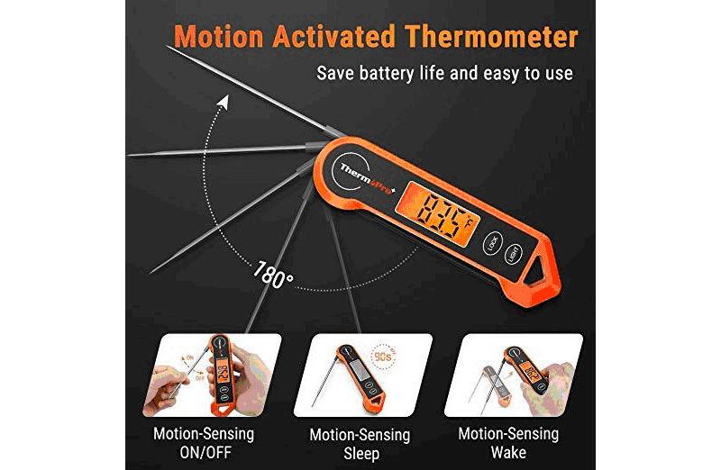 ThermoPro TP19H Digital Instant Read Meat Thermometer for Grilling BBQ Waterproof