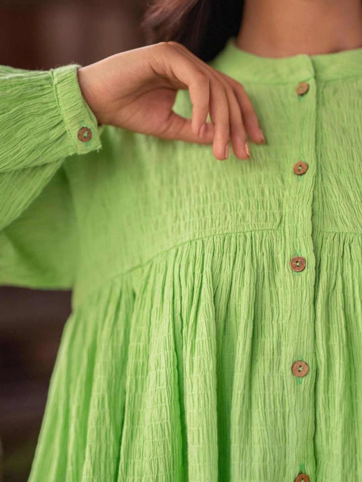 BInfinite Green Pistachio Tiered Top