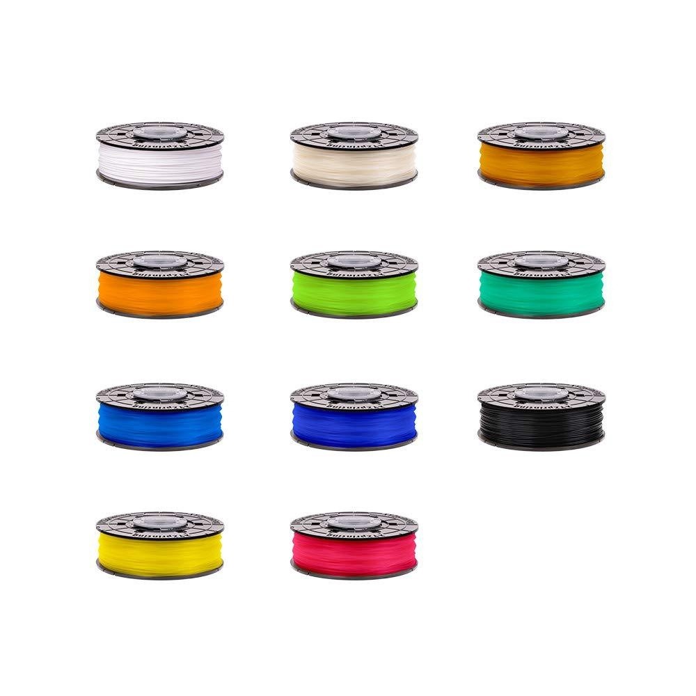 XYZprinting PLA Filament, 1.75 mm, 600 g NFC Spool, Neon Green, RFPLCXEU0AD