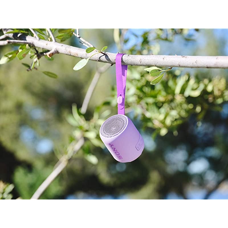 SRSXB12 Mini Bluetooth Speaker Loud Extra Bass Portable Wireless Speaker with Bluetooth Loud Audio for Phone Calls Small Waterproof and Dustproof Travel Music Speakers Violet  Exclusive