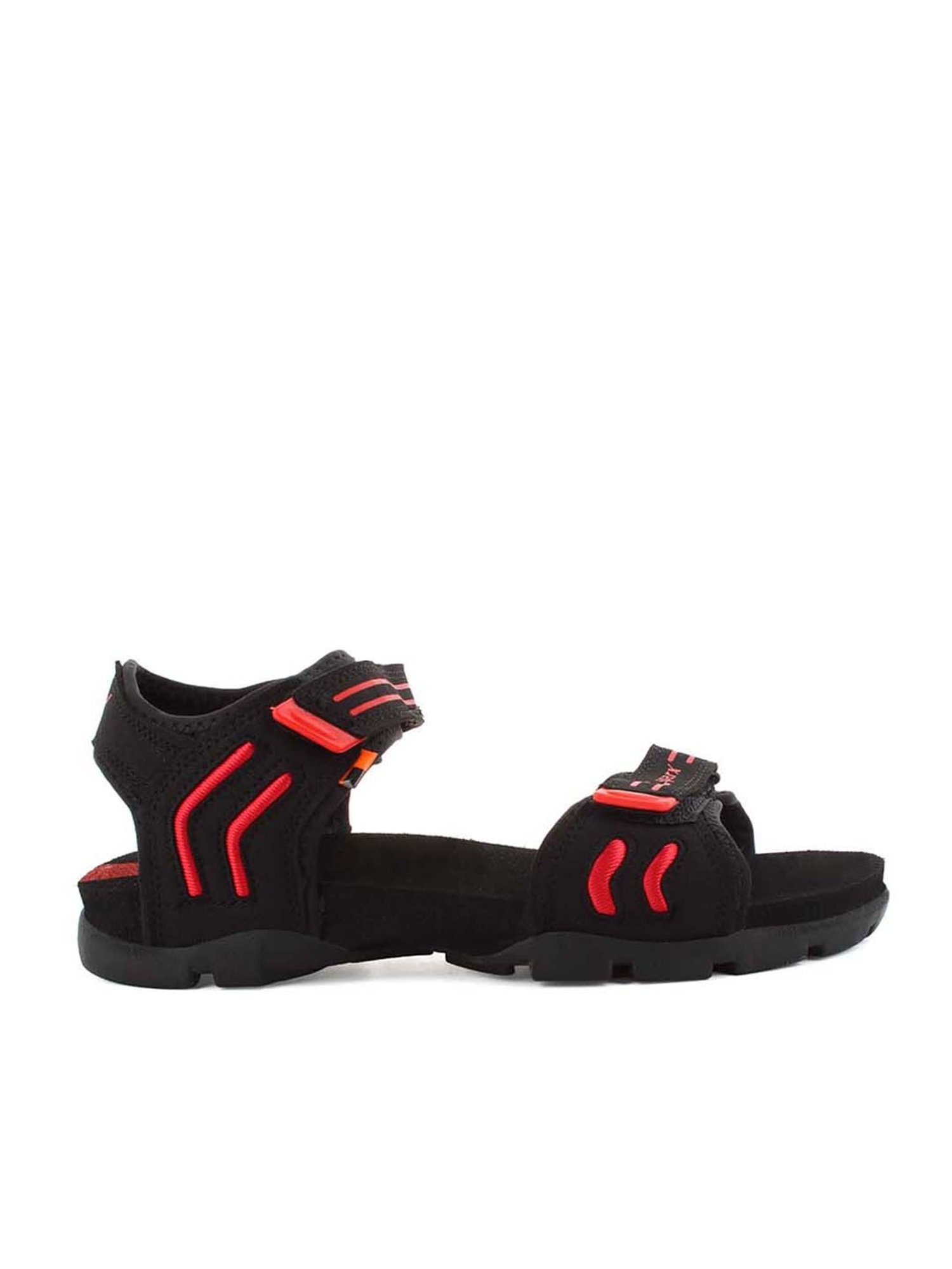Sparx Men's Black Floater Sandals
