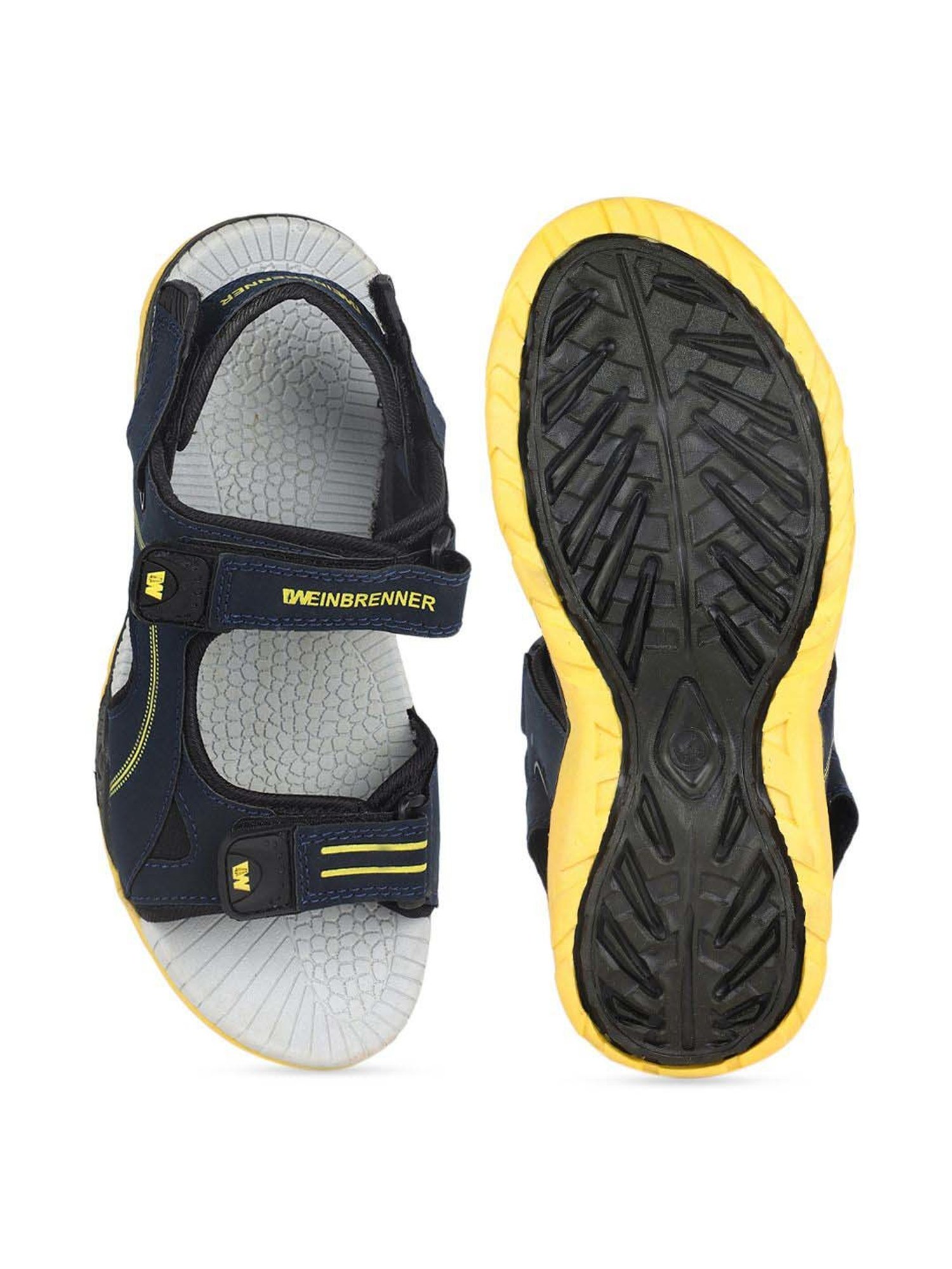 Bata Kids Blue & White Back Strap Clogs