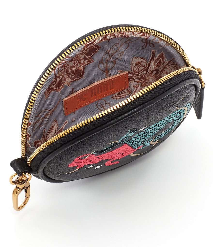 HOBO Revolve Embroidered Pouch- Capricorn