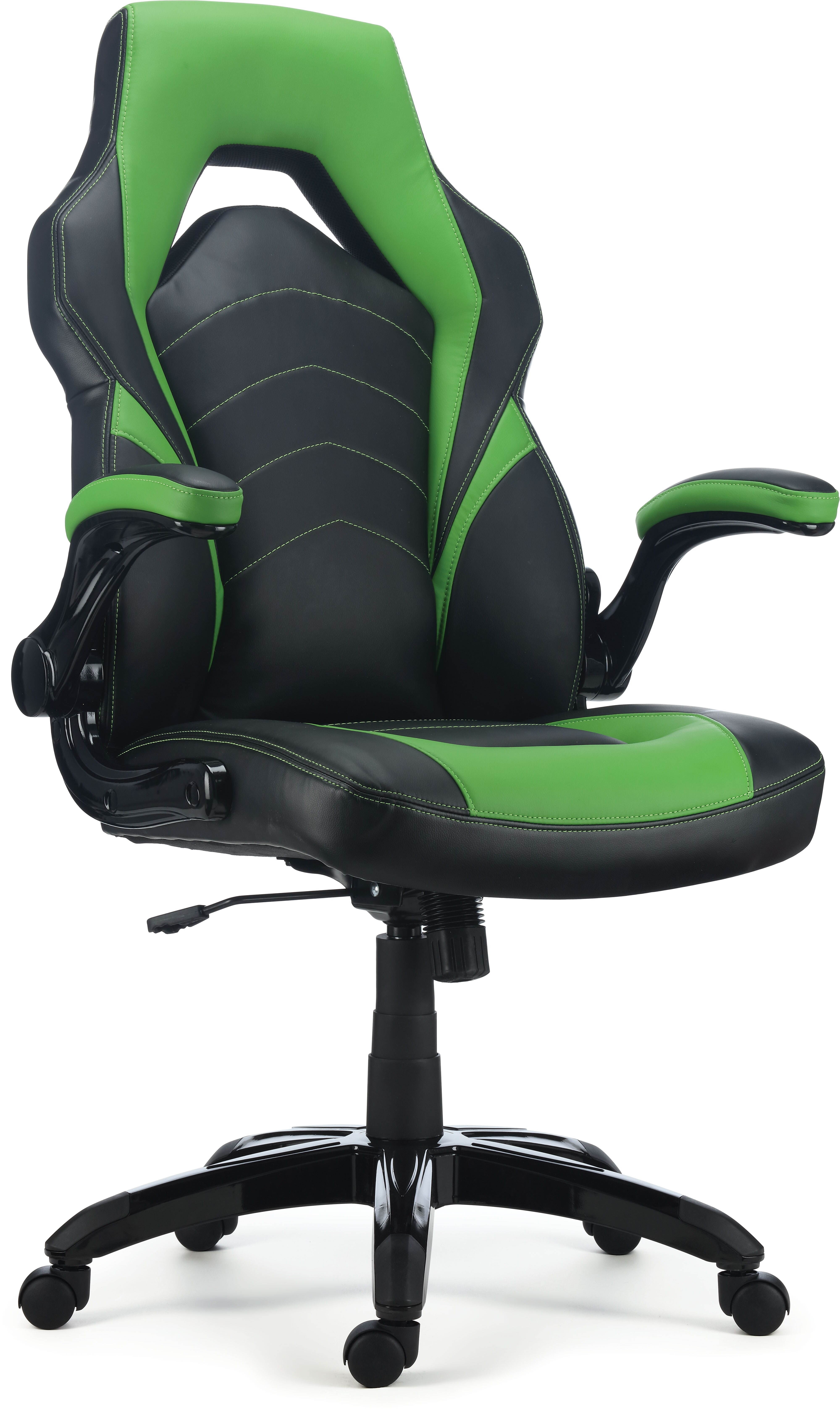 RESPAWN Sidewinder Gaming Chair, PU Leather, in Rage Red (RSP-125-RED)