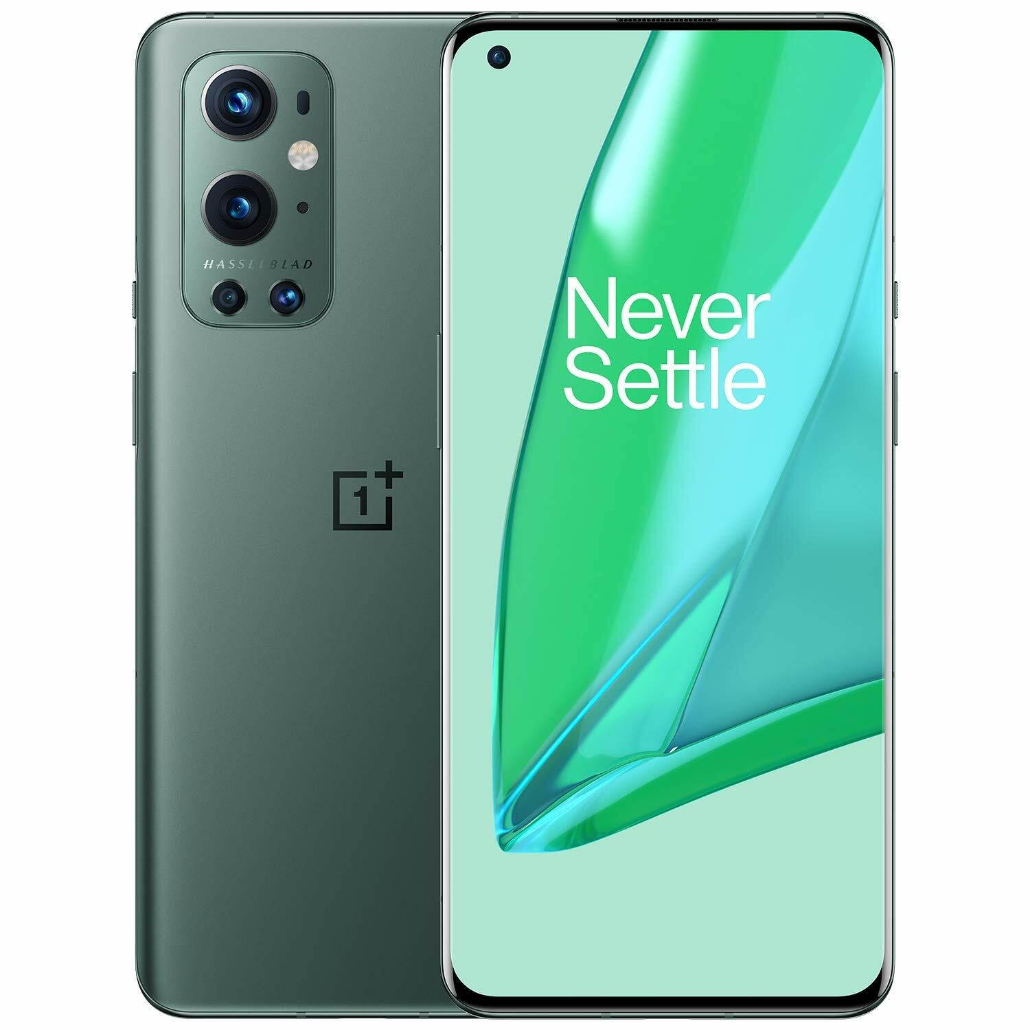 OnePlus 9 Pro 5G LE2120 256GB 8GB RAM Factory Unlocked (GSM Only | No CDMA - not Compatible with Verizon/Sprint) China Version &ndash; Forest Green