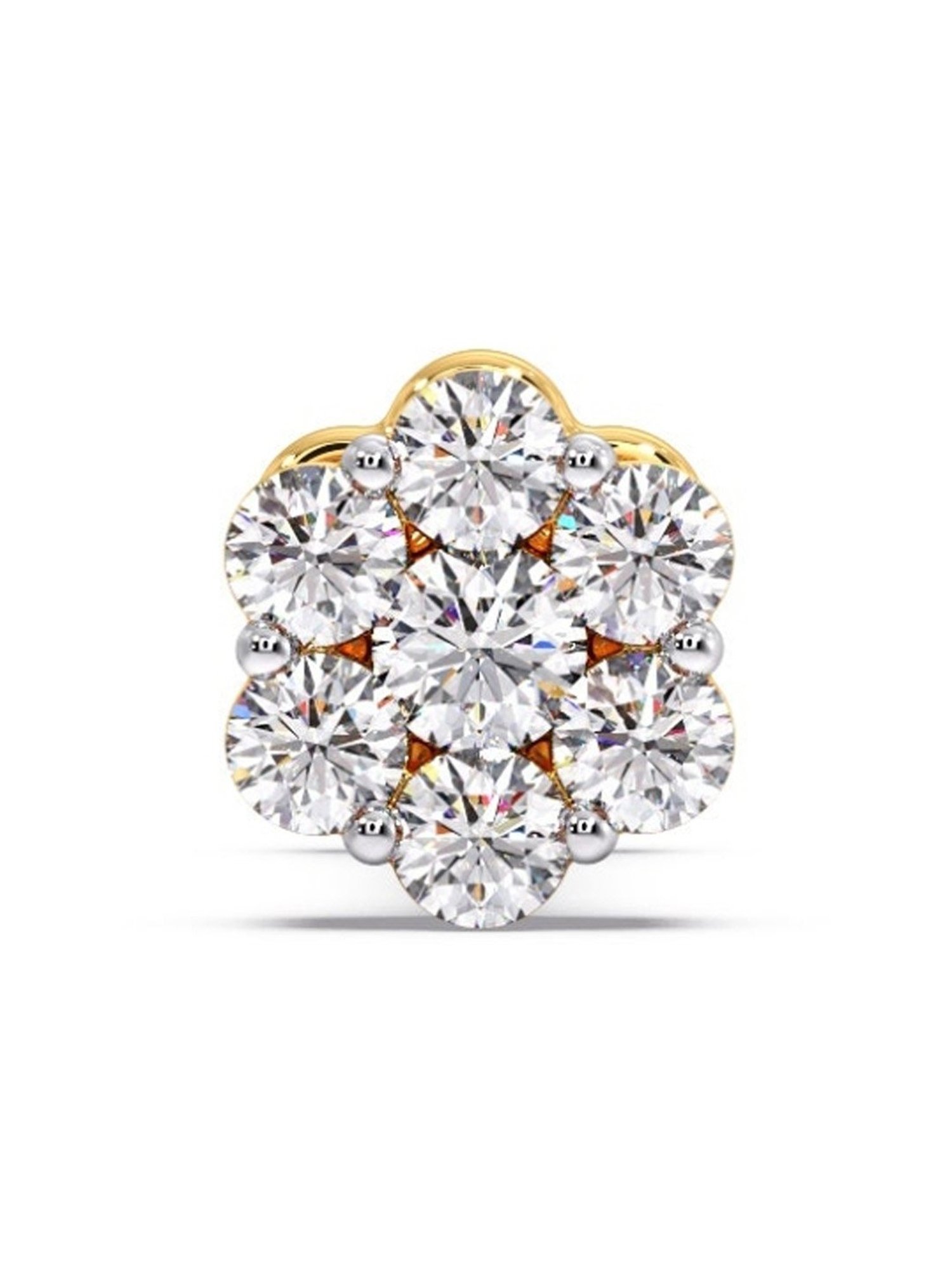 Joyalukkas 18k Gold & Diamond Nosepin