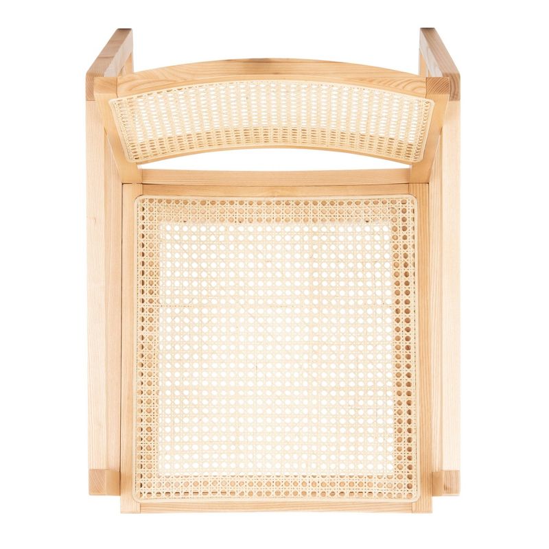 Wooden Rocking Chair Brown - Benzara