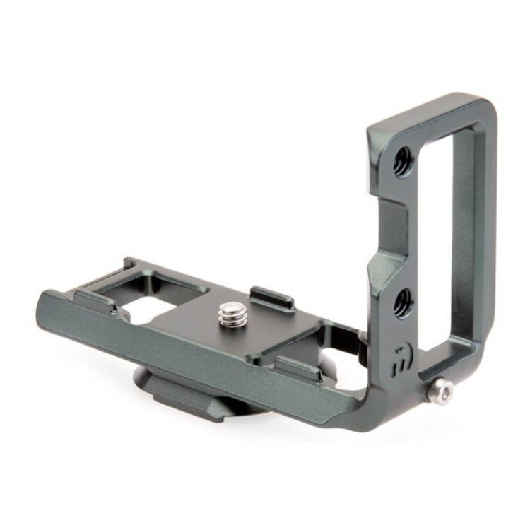 3 Legged Thing Zayla PD L-Bracket with Peak Design Capture-Compatible Base, Gray