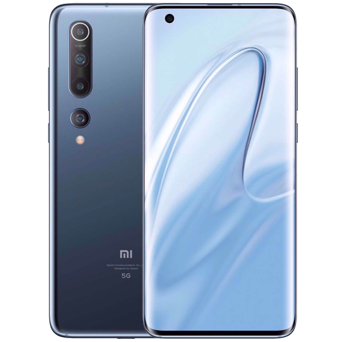 Xiaomi Mi 10 5G Single-SIM 256GB ROM + 8GB RAM (GSM Only | No CDMA) Factory Unlocked 5G Smartphone (Twilight Grey) - International Version
