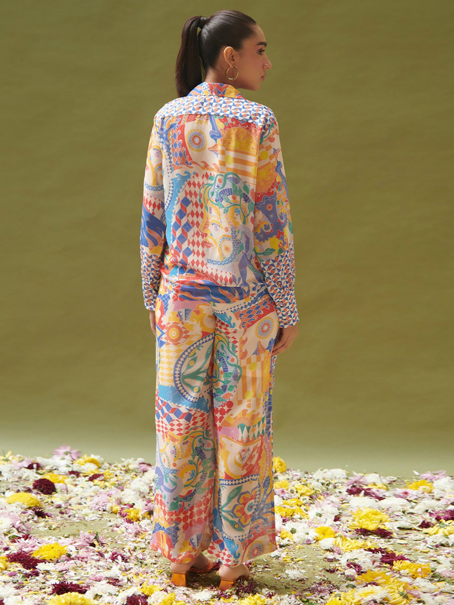 Cin Cin Multicolor Printed Coord Set