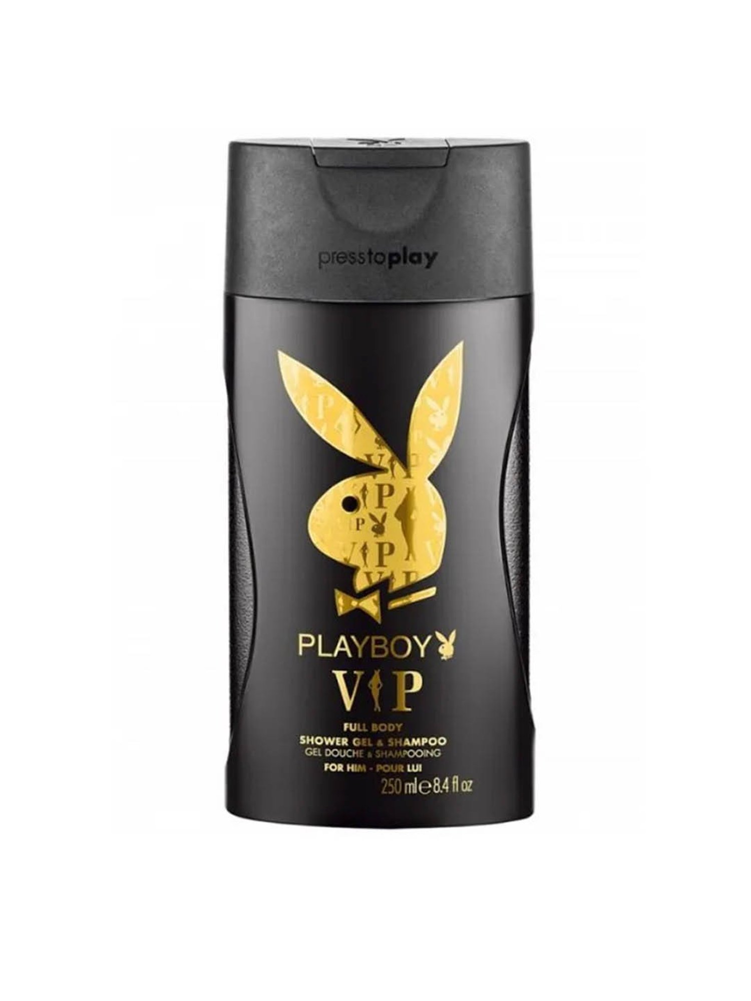 Playboy VIP Shower Gel and Shampoo for Men - Pack of 2