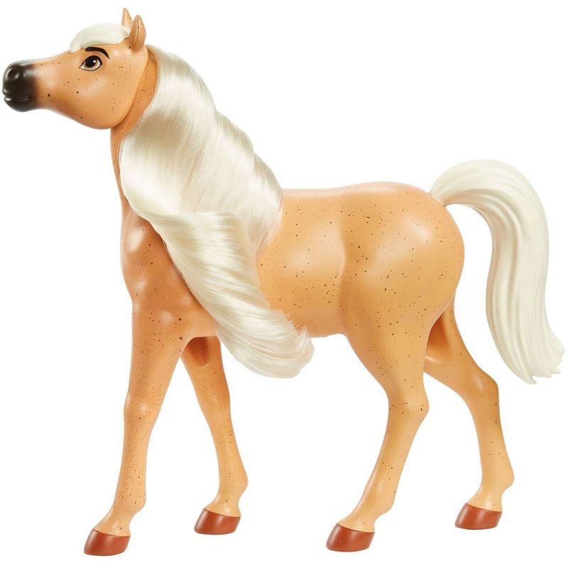 Spirit Untamed 8" Herd Horse, Moving Head, Palomino with Long Blonde Mane & Playful Stance