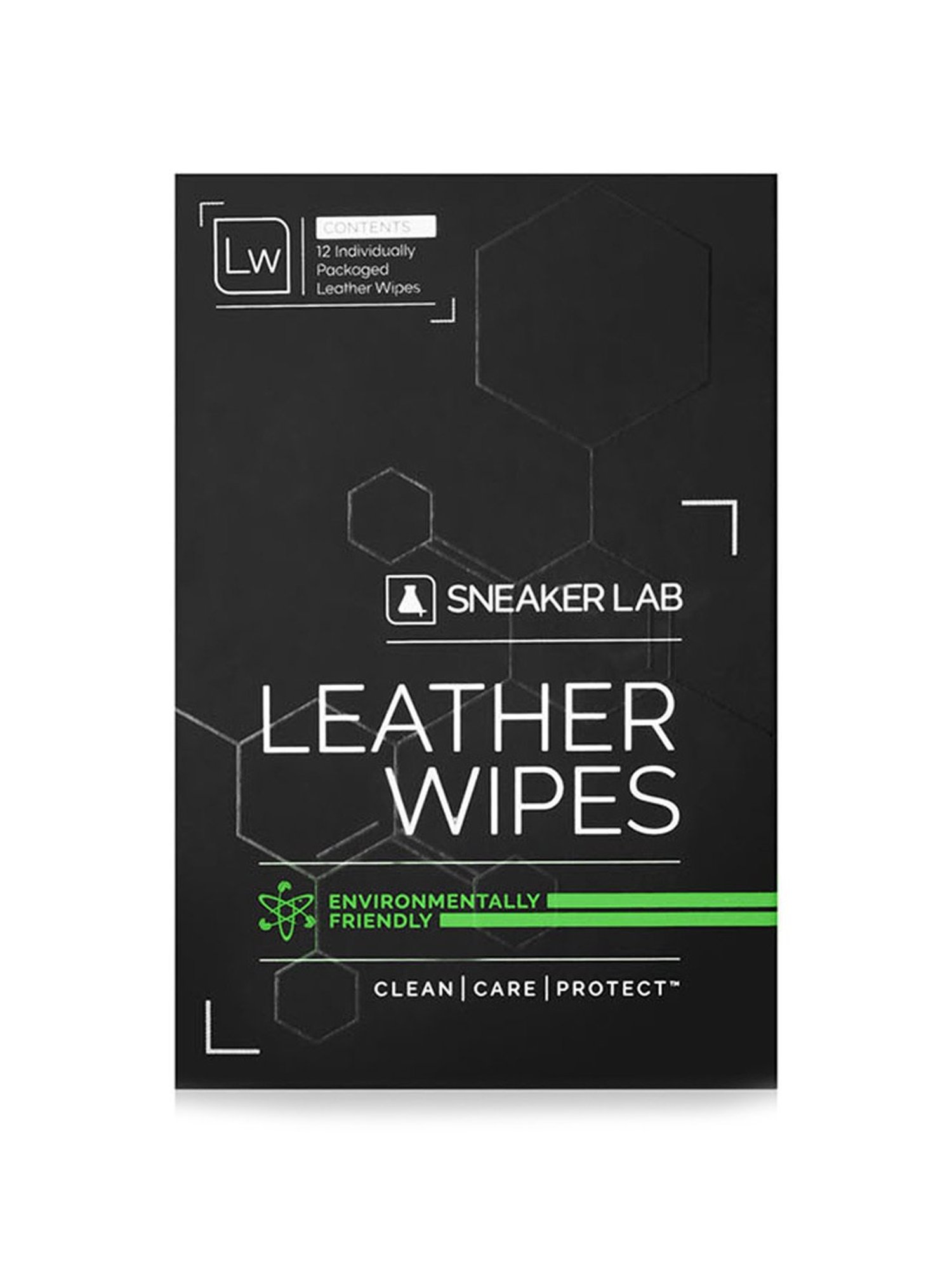 Sneaker Lab Environmentally Friendly Leather Conditioner & Cleaning Wipes - 12 Pack