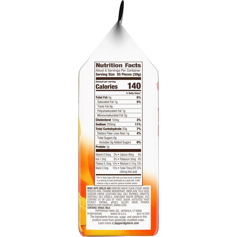 Pepperidge Farm Goldfish Cheddar Crackers - 6.6oz