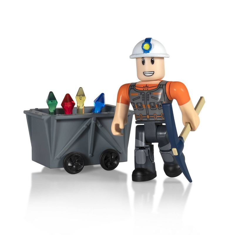 Roblox Action Collection - Megaminer Figure Pack (Includes Exclusive Virtual Item)