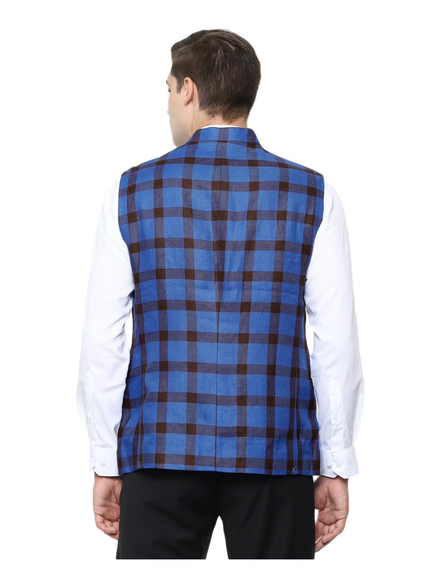 Vastramay Black Regular Fit Blazer