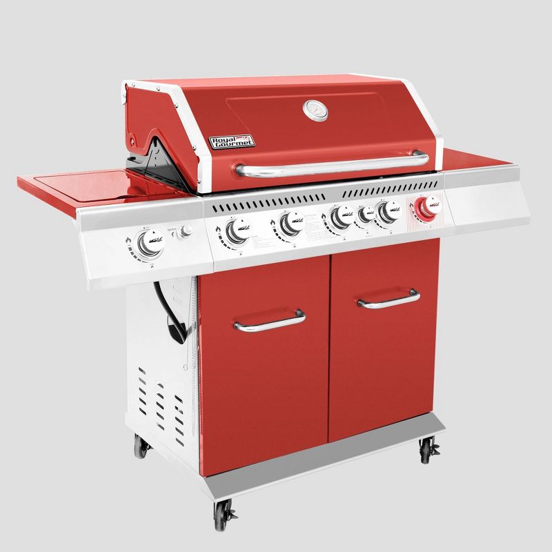 Royal Gourmet Deluxe 5-Burner Gas Grill GA5403R Red
