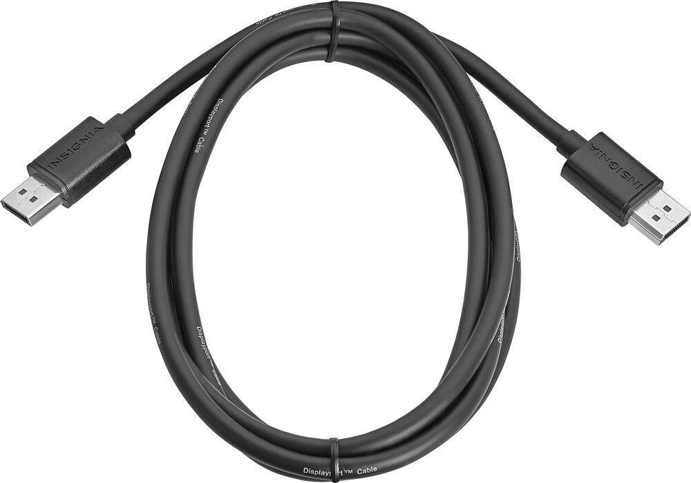 insignia 6' displayport cable  black  model: nspdd607