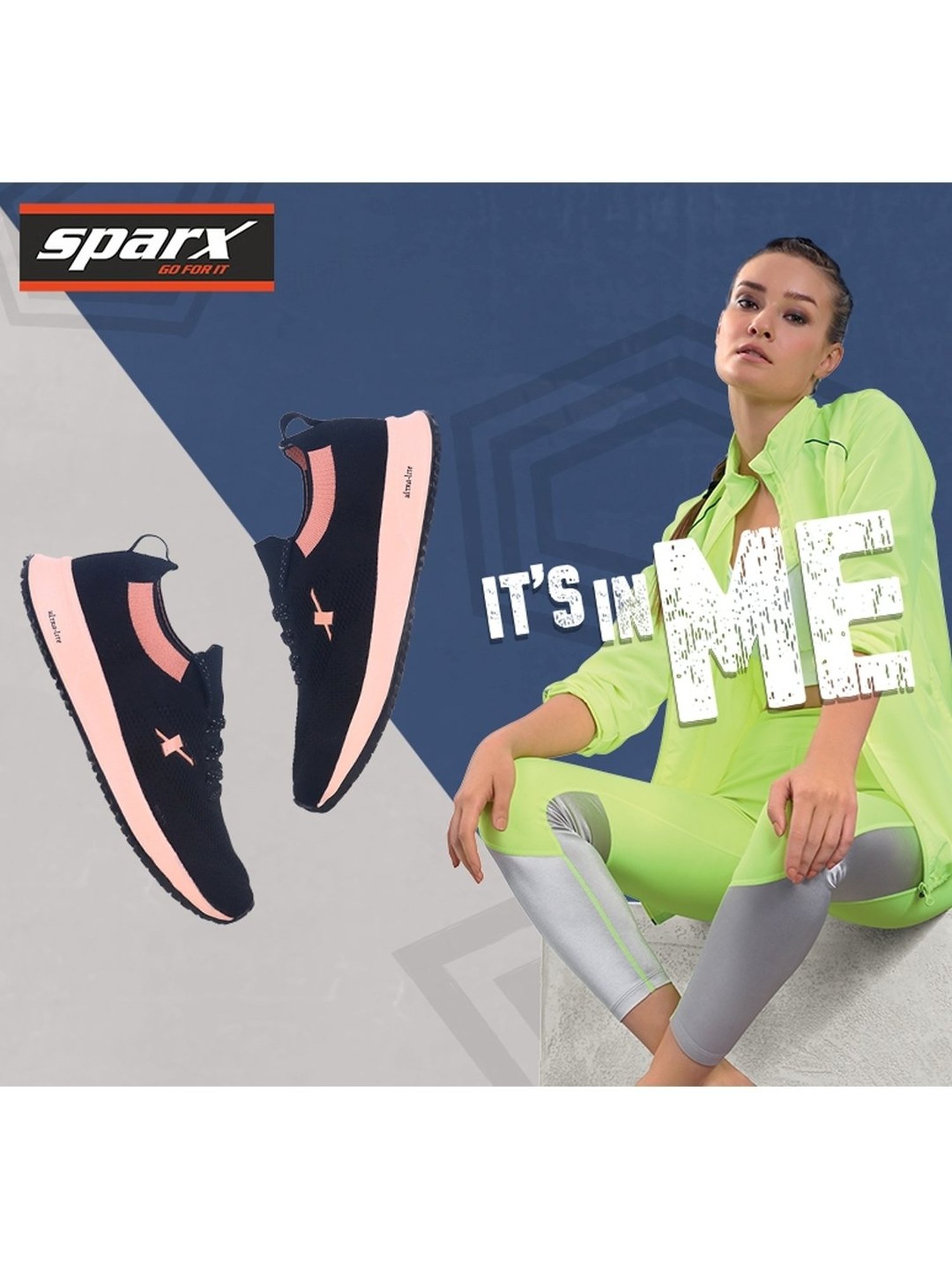 Sparx Women's Black Running Shoes