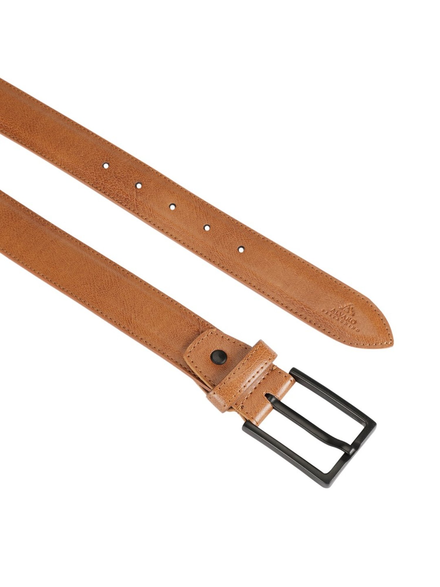 Alvaro Castagnino Tan Waist Belt for Men