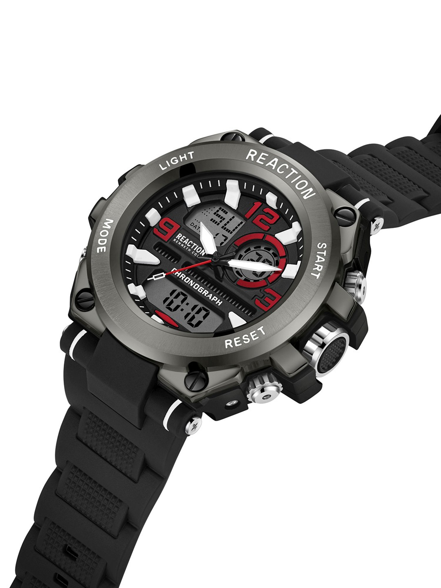 Reaction Kenneth Cole KRWGP9008101 Analog-Digital Watch for Men