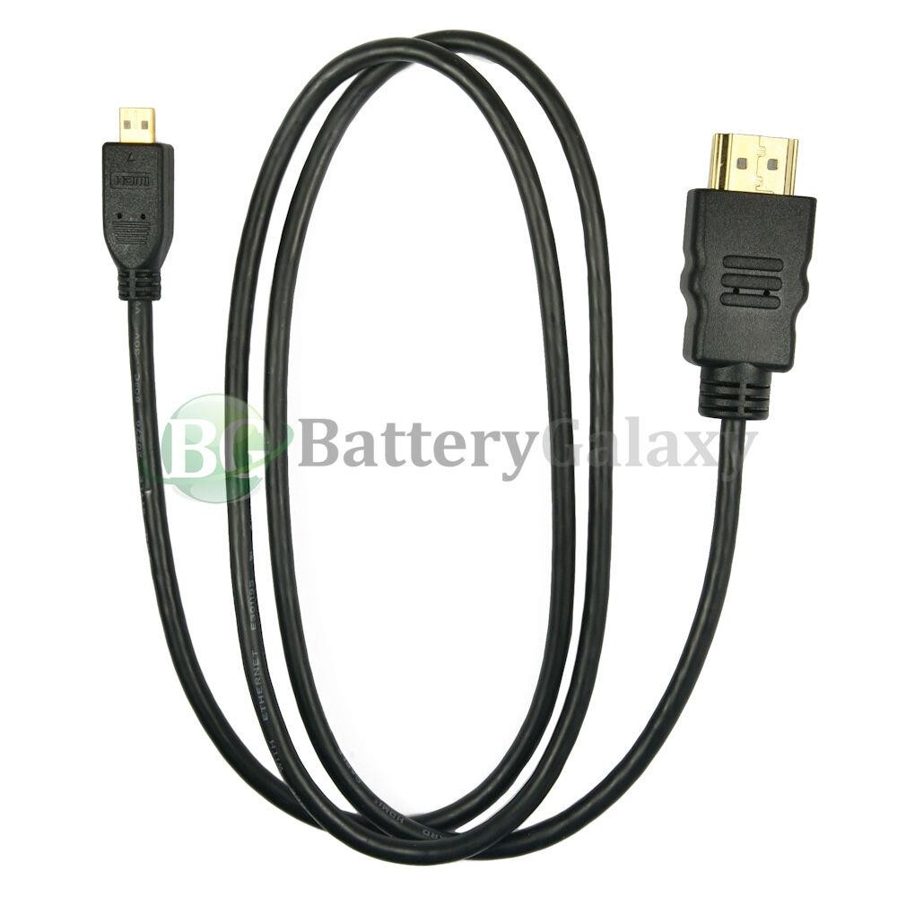 3X 6FT HDMI to Micro HDMI Cable for HTC EVO 4G Motorola Xoom Atrix 2 Droid X HOT