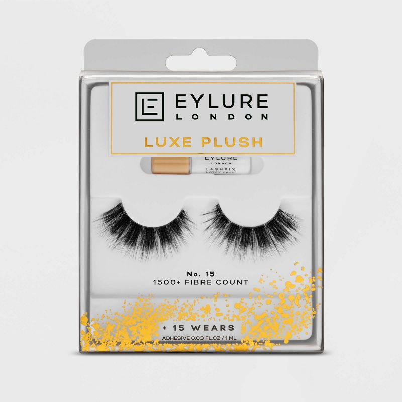 Eylure Luxe Plush No.15 False Eyelashes - 1pc