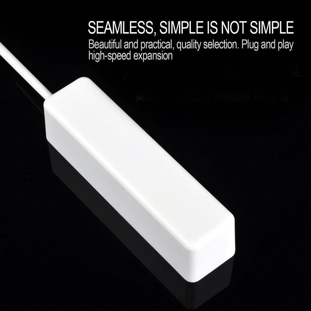 USB Hub Combo 3 Ports High Speed USB 2.0 Hub Splitter 2 In 1 SD/TF Card Reader