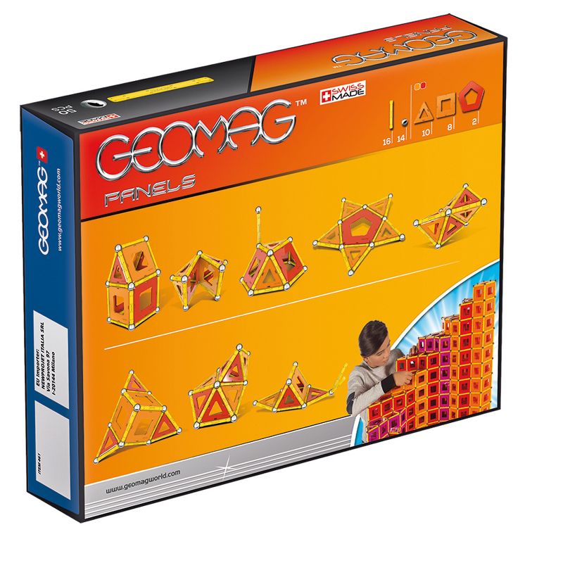Geomag Panels - 50 Piece Magnetic Construction Set