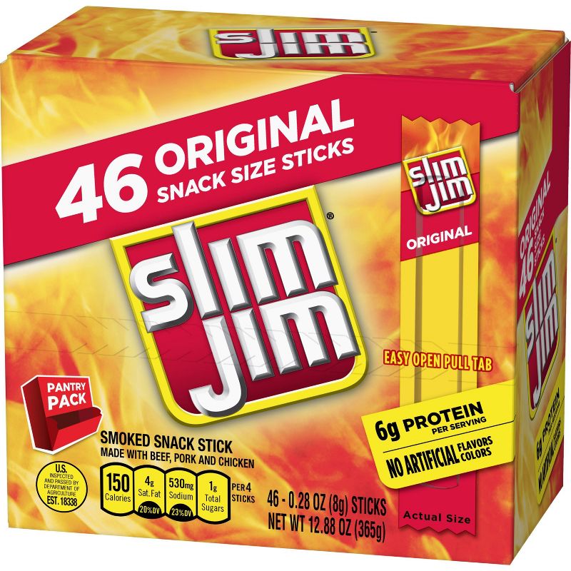 Slim Jim Original Beef Jerky - 12.88oz