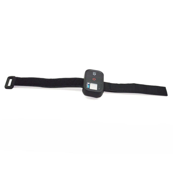 Nylon WiFi Remote Hook-and-Loop fastener Strap Band Wrist Armband Strap Belt for GoPro Hero 3+ 3 - Black GP022