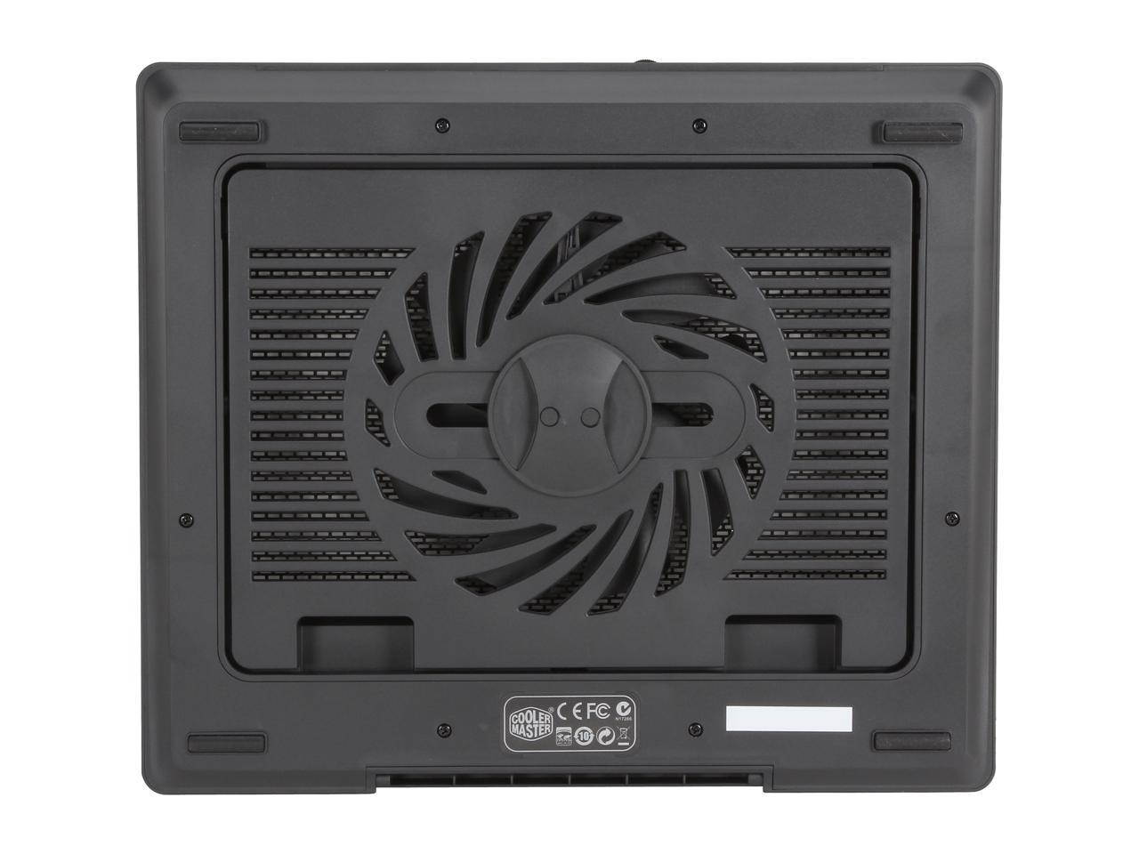 Cooler Master S100 NotePal ErgoStand Lite - Adjustable Laptop Cooling Stand with Movable Fan and 5 Ergonomic Height Settings