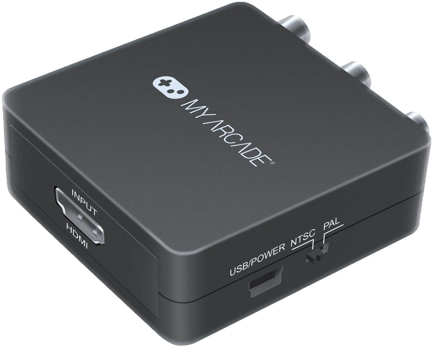 My Arcade DGUN-2937 Retro Converter for HDMI to Composite, White