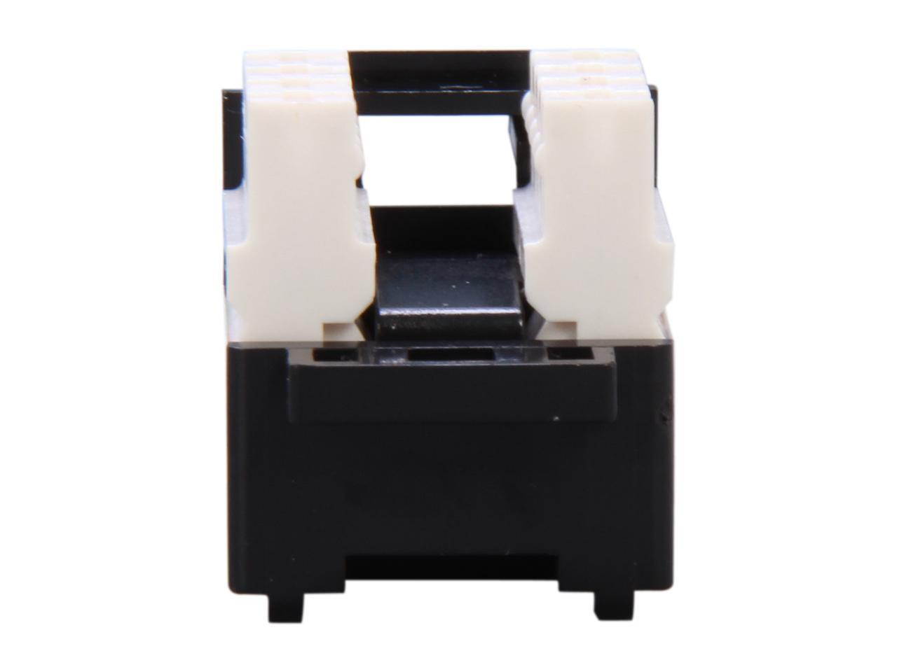 SA RJ45PD-K Cat. 6 Punch Down Keystone Jack - Black