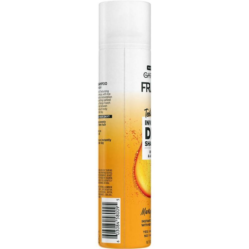 Garnier Fructis Texturizing Invisible Dry Shampoo - Mango Punch - 3.67 fl oz