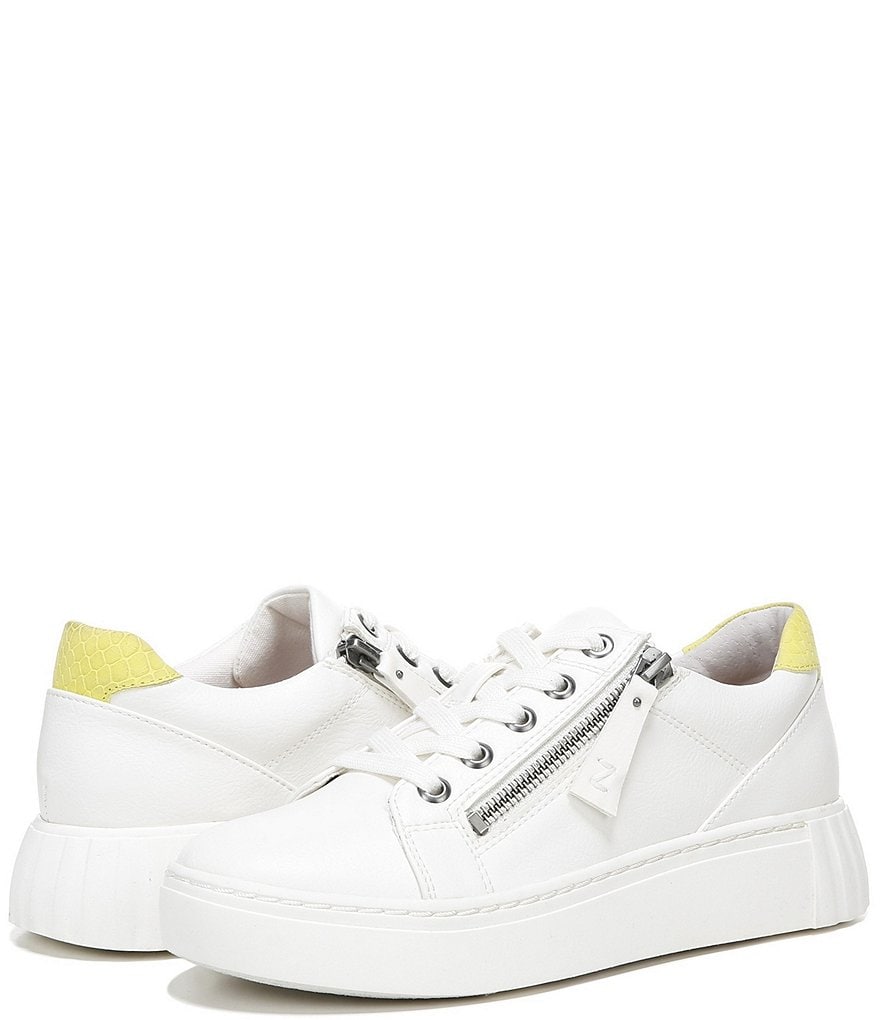 Zodiac Bardot Side Zip Platform Sneakers
