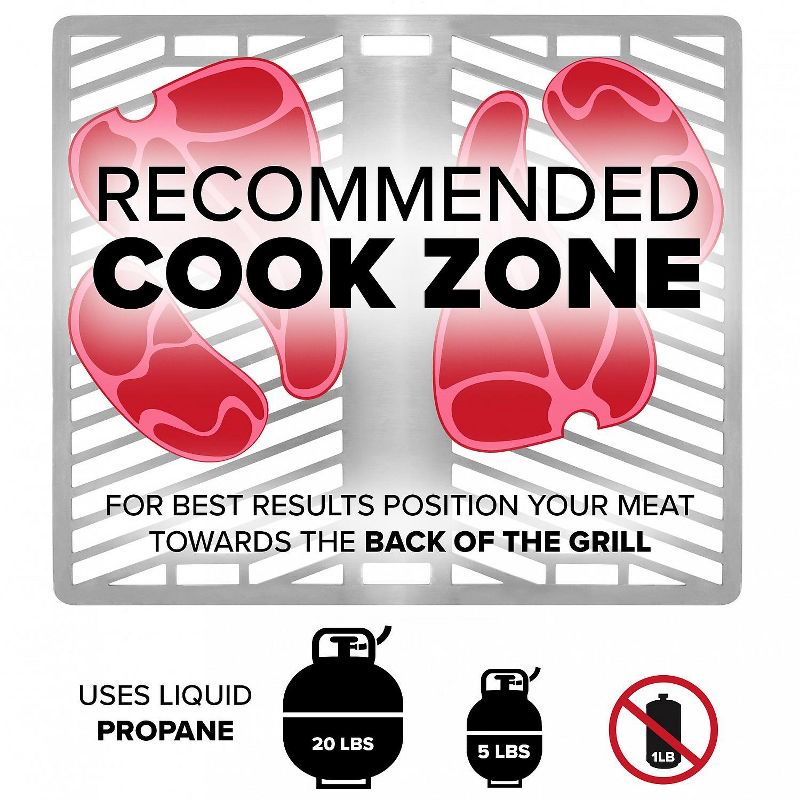 Kenmore 3-Burner Pedestal Gas Grill PG-4030400 Brown