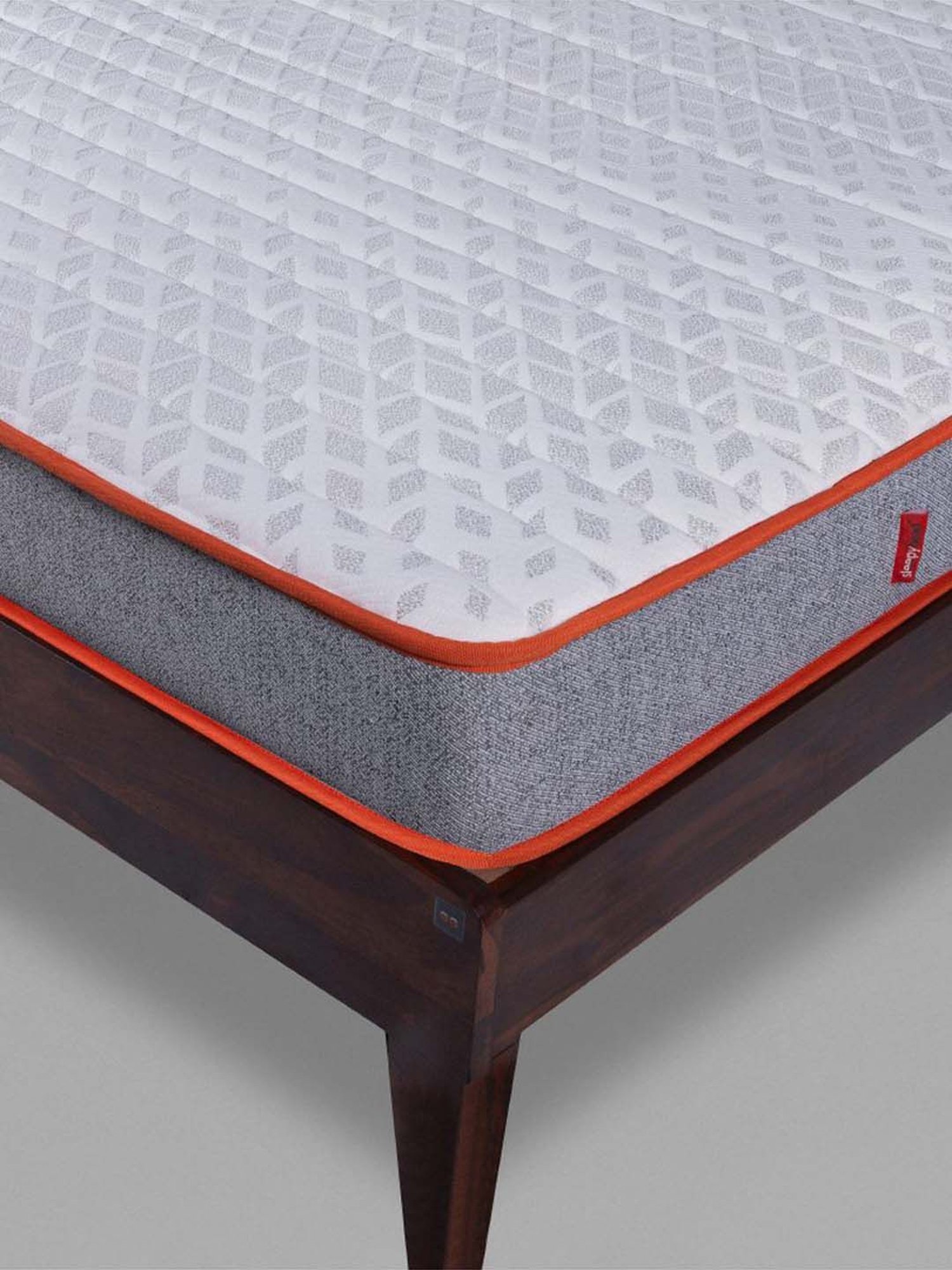 Sleepyhead Luna Grey & White Foam 3 Zone Pocket Spring Mattress With Zero Partner Disturbance